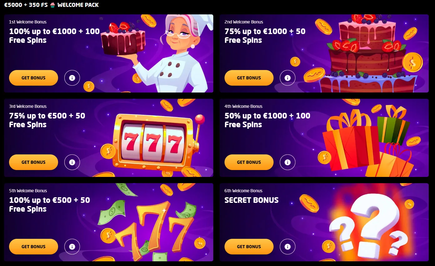 Pack de bienvenue Stay Casino
